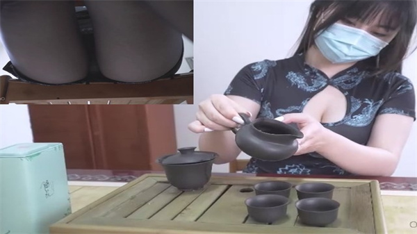 OnlyFans顶流网红NANA：性感茶艺师手把手私密教学！